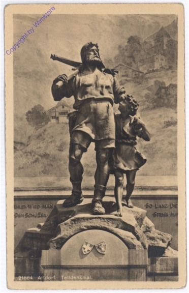 ak181667 Altdorf, Telldenkmal