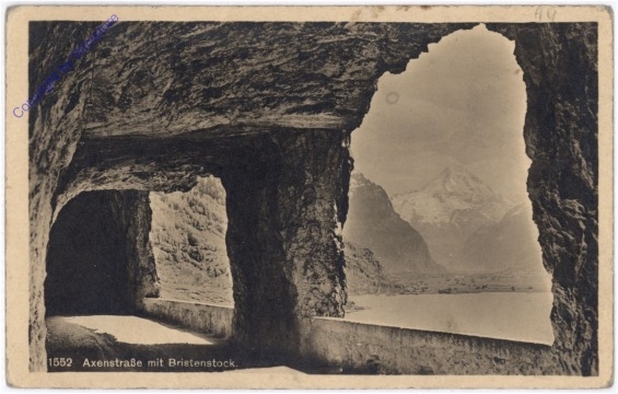 Axenstrasse, mit Bristenstock