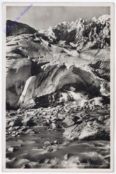 ak181685 Rhonegletscher, mit Quelle