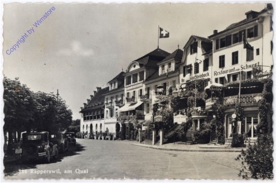 Rapperswil, am Quai