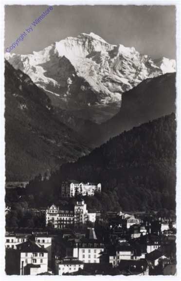 ak181700 Interlaken, und Jungfrau