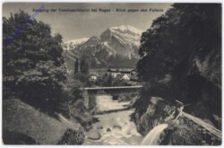 Ragaz, Blick gegen den Falknis