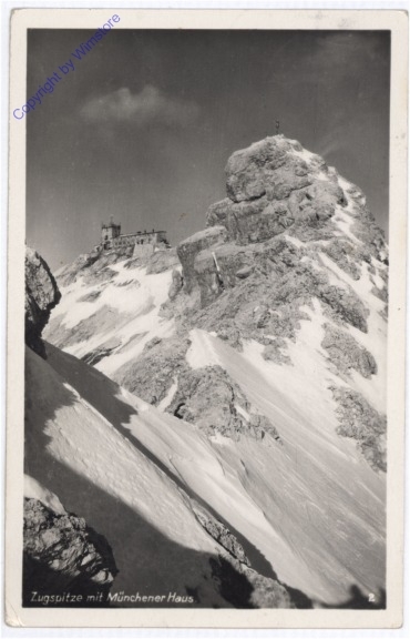 ak181714 Zugspitze, Münchner Haus