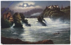 Laufen, Rheinfall mit Schloss Laufen