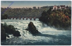 ak181716 Laufen, Rheinfall
