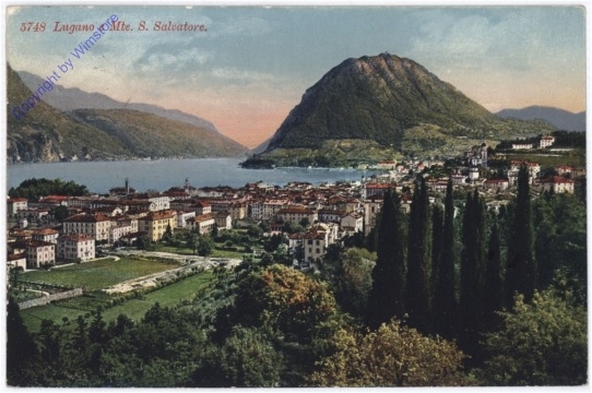 Lugano, e Mte. S. Salvatore