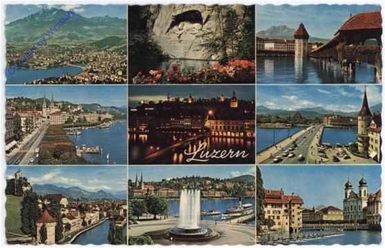ak181740 Luzern, Multiansicht
