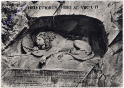 ak181741 Luzern, Löwendenkmal