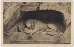 ak181743 Luzern, Löwendenkmal