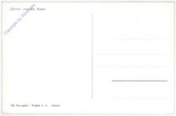 Zürich, und die Alpen