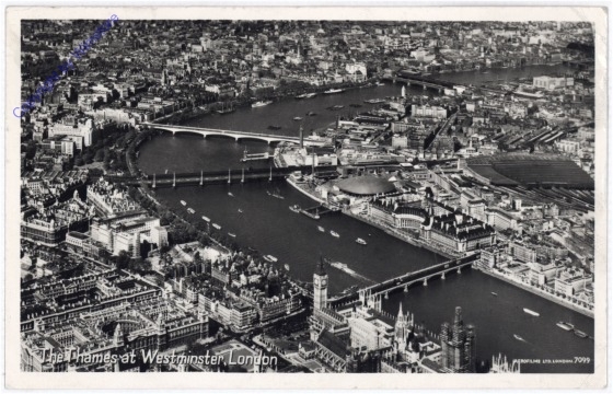 London, The Thames at Westminster