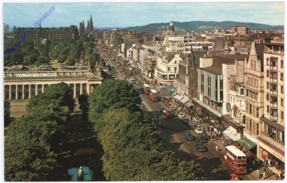 Edinburgh, Princes street
