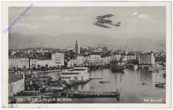 Split, Pogled sa mora