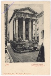 ak181868 Pola, Augustus-Tempel