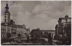 ak181910 Warszawa, Plac Teatralny