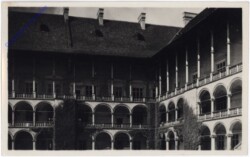 ak181922 Krakau, Innenhof