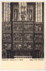 ak181925 Krakau, Kircheninneres
