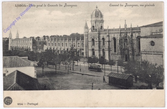 ak181938 Lisboa, Vista geral do Convento dos Jeronymos