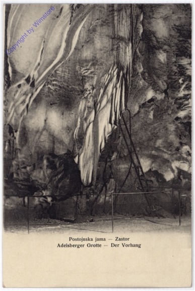 Adelsberger Grotte, Der Vorhang