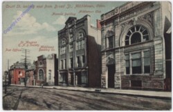 Conneticut: Middletown, Court St. looking east from Broad St.