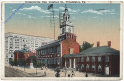 Pennsylvania: Chestnut St., Independence Hall