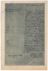 Görgei Levele Kossuth-Hoz 1849