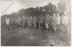 ak182124 Soldatenaufstellung