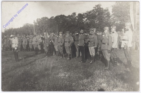 ak182124 Soldatenaufstellung