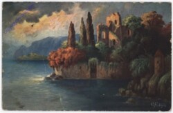 Ruine über dem Meer