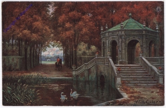 ak182298 Pavillion am Teich