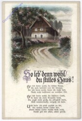 So leb denn wohl du stilles Haus!...