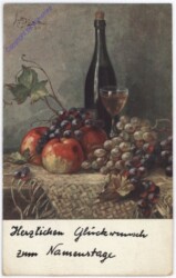 ak182327 Obst und Wein, Namenstag