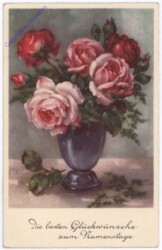 ak182336 Rosen in Vase, Namenstag