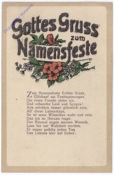 Vers, Namenstag