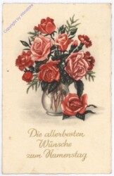 ak182348 Rosen in Vase, Namenstag