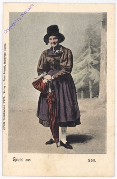 ak182435 Tiroler Volkstrachten XXIX: Söll