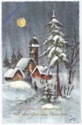 Verschneites Kirchlein