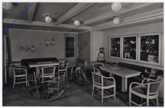 Doppelschrauben MS Caribia, Kinderzimmer