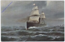Marine-Galerie 296: Dampfer "Mosel" des Norddeutschen Lloyd