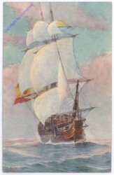ak182788 Marine-Galerie 233: Spanisches Kriegsschiff