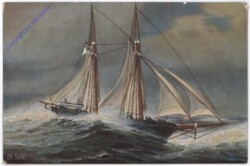 Marine-Galerie 266: Deutscher Schoner "Frauenlob"