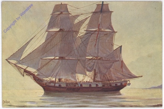 ak182800 Marine-Galerie 138: "La Tactique", französische Brigg