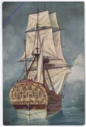 Marine-Galerie 230: Hollänidsches Linienschiff "Merkurius"