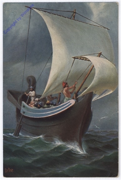 ak182816 Marine-Galerie 134: Römisches Segelschiff