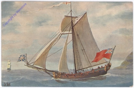 ak182818 Marine-Galerie 127: Englische Jacht