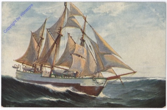 ak182819 Marine-Galerie 110: Nordpol-Expeditionsschiff "Fram" des Frithjof Nansen