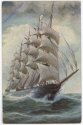 Marine-Galerie 250: Deutscher Riesensegler "Preußen"