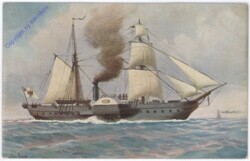 Marine-Galerie 246: Deutsche Radkorvette "Barbarossa"