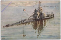 Marine-Galerie 189: Franz. Unterseeboot "Auguille"