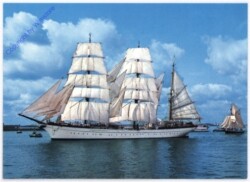 Marine-Schulschiff "Gorch Fock", Hamburg Hafen